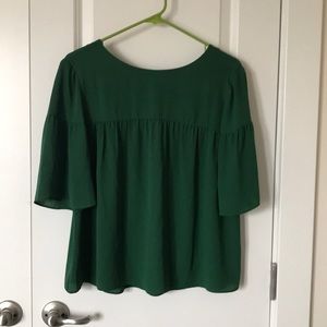 Ann Taylor Tie Back Blouse